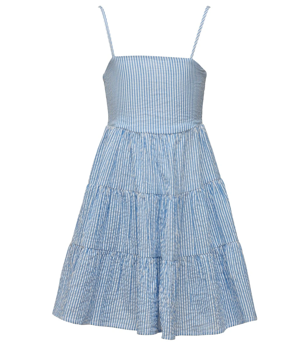 Girls' Cornflower Stripe Beach Dress (Little Kid, Big Kid) 1 Girls' Cornflower Stripe Beach Dress (Little Kid, Big Kid)