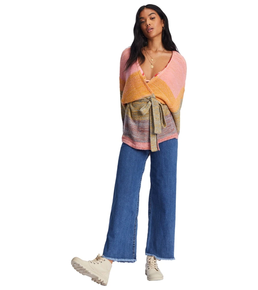 Billabong Women's Surf Check Cardigan 3 Billabong Women's Surf Check Cardigan - Image 3