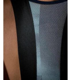 Santini Men's Forza Indoor Training Bib Shorts -Roxy Zone 7609137660072 nauticablue 7a