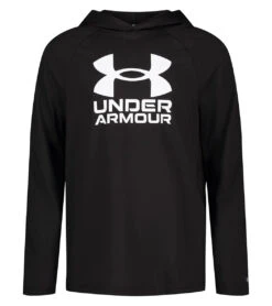 Under Armour Boys' UA Hooded Long Sleeve UPF Shirt (Little Kid, Big Kid)