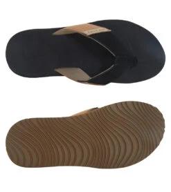 Rip Curl Men's Oxford Open Toe Flip Flops -Roxy Zone 7698003099816 blacktan 4a