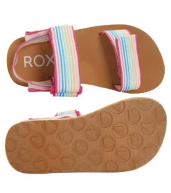 Girls' Rg Roxy Cage Sandals (Little Kid, Big Kid) -Roxy Zone 7777951940776 whitemulti 4a