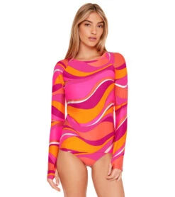 Women's Vivid Vista Long Sleeve Swim Tee